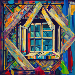 olpntng-style-creates--window-in-lines-with-optical-illusion-persepctive-ames-window-oil-painti-505360168